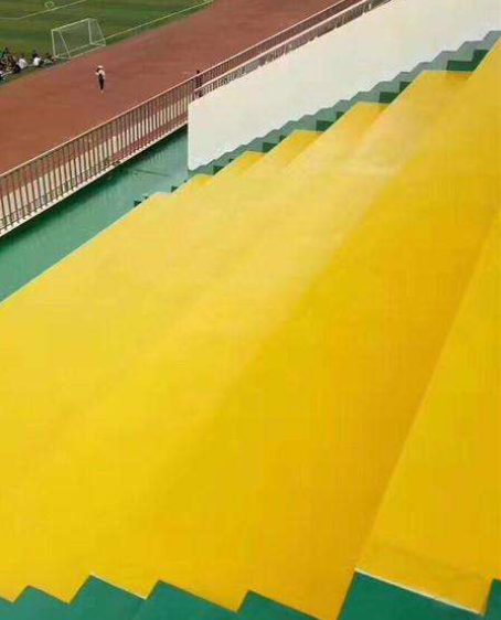 铜陵球场台阶翻新修补改造